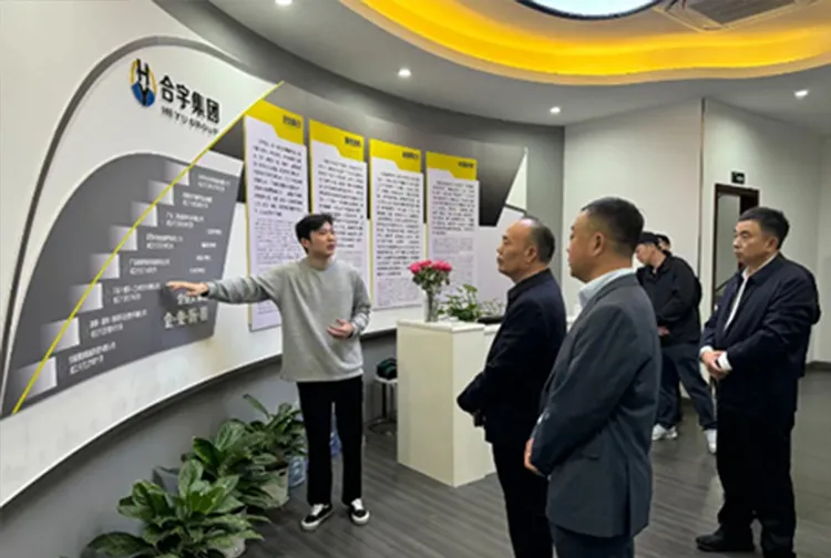 Funan County Leaders Visit He Yu Group to Inspect Work